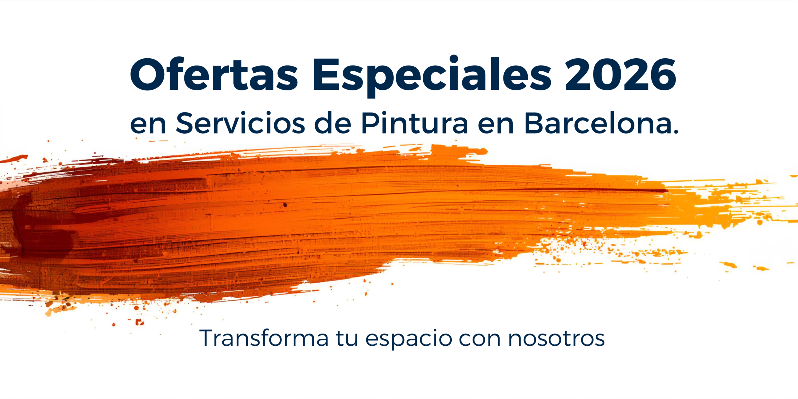 Professional Digital Banner with Brush Strokes